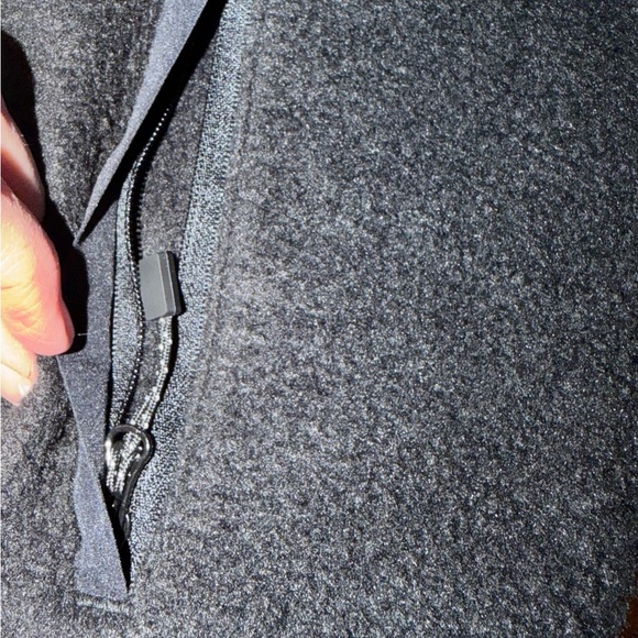 Eddie Bauer Men's Black Fleece Performance Jacket Size Large Full Zip - Picture 6 of 13